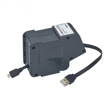 Блок розеточный выдвижной с вытяжным кабелем USB/micro-USB 1мод. Leg 054036 1224013