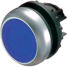 Головка управляющая кнопки с подсветкой M22-DL-B EATON 216931 1035447