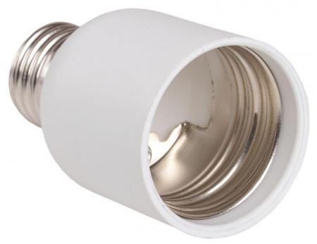 Патрон-переходник для ламп с цоколем E40 на цоколь E27 ПР27-40-К02 пластик. бел. ИЭК EPR13-01-01-K01 334864