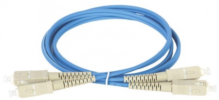 Патч-корд оптический коммутационный соединительный для многомодового кабеля (MM); 50/125 (OM4); SC/UPC-SC/UPC (Duplex) (дл.100м) ITK FPC5004-SCU-SCU-C2L-100M 412419