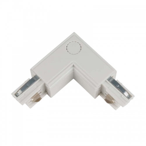 Коннектор для трековых светильников UBX-A21 WHITE 1 POLYBAG (бел.) Uniel 09762 332821