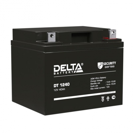 Аккумулятор 12В 40А.ч. Delta DT 1240 452646