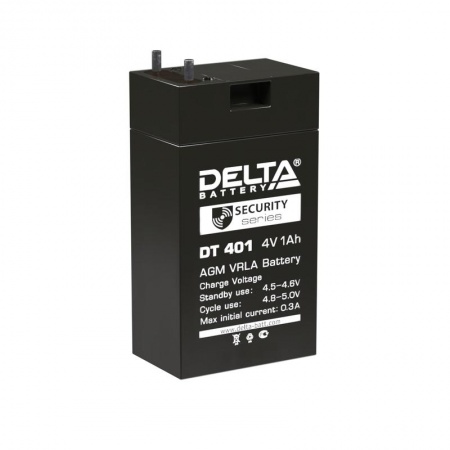 Аккумулятор для фонарей ТРОФИ 4В 1.0А.ч Delta DT 401 304060