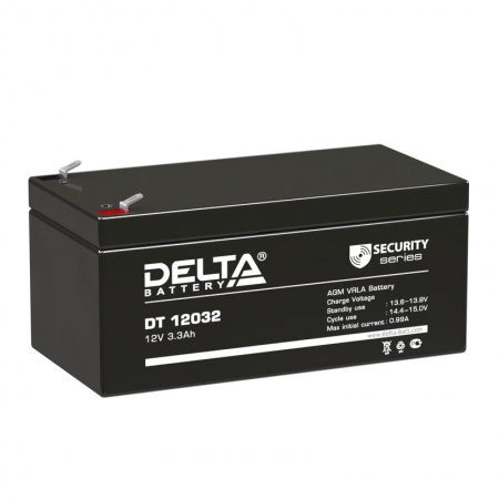 Батарея аккумуляторная 12В 3.3А.ч Delta DT 12032 478332