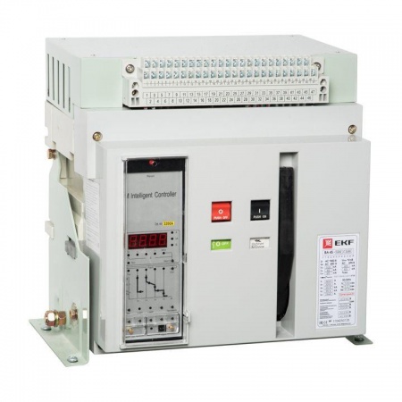 Выключатель автоматический 3п ВА-45 2000/1600А 50кА стационарный EKF mccb45-2000-1600 156663