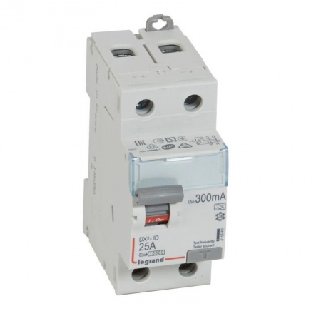 Выключатель дифференциального тока (УЗО) 2п 25А 300мА тип A DX3 Leg 411569 1015632