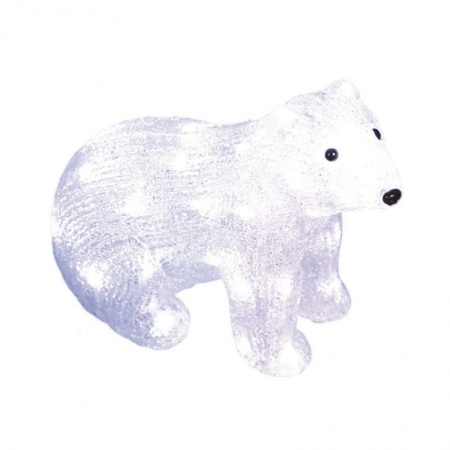 Гирлянда светодиодная "Белый медведь-4" ULD-M3125-040/STA WHITE IP20 WHITE BEAR-4 40LED 31х15х25см IP20 бел. Uniel 11037 443617