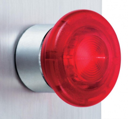 Головка для кнопки 22мм красн. с подсветкой SchE ZB4BW643 1047621