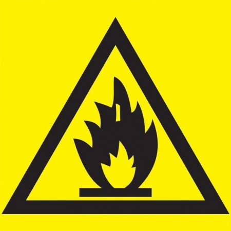 Знак "Пожароопасно" 150х150 ИЭК YPC20-POGOP-2-010 67719