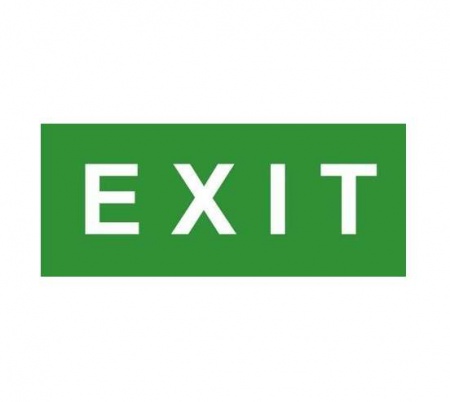 Знак эвакуационный "EXIT" Technolux ЭП17 370737
