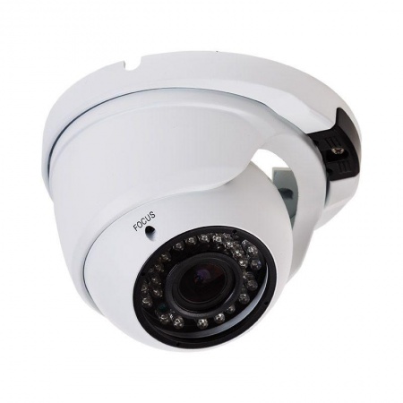 Камера купольная уличная AHD 2.1Мп (1080P) объектив 2.8-12мм ИК до 30м 45-0264 483301