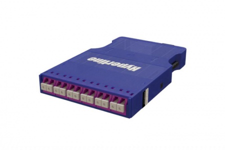 Кассета PPTR-CSS-1-6хDLC-MM/MG-BL (для опт. претерм. решений) 6 дуплексных портов LC/PC для многомод. кабеля син. корпус/маджента порты Hyperline 236813 442013