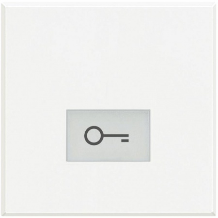 Клавиша с подсвеч. символами для выкл. в дизайне AXIAL 2мод. "ключ" Axolute бел. Leg BTC HD4921M2LF 1038585