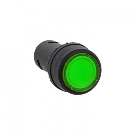 Кнопка SW2C-10D с подсветкой зел. NO EKF sw2c-md-g 240748