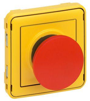 Кнопка аварийного откл. PLEXO (контакт НЗ) желт. Leg 069547 1011936