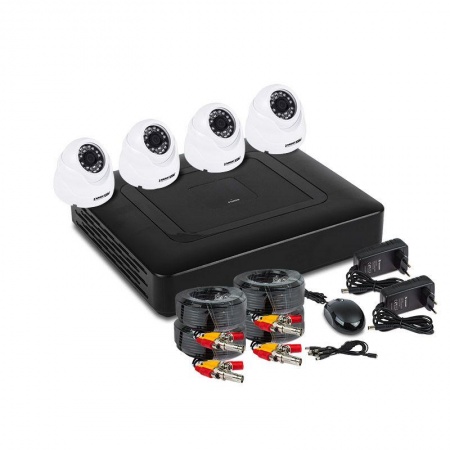 Комплект видеонаблюдения на 4 внутр. камеры AHD-M (без HDD) PROCONNECT 45-0403 483331
