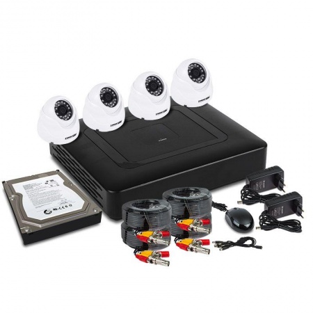 Комплект видеонаблюдения на 4 внутр. камеры AHD-M (с HDD-1Tб) PROCONNECT 45-0413 483290
