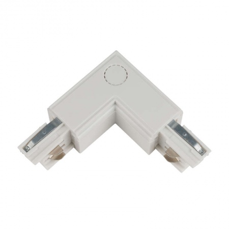 Коннектор для трековых светильников UBX-A21 WHITE 1 POLYBAG (бел.) Uniel 09762 332821