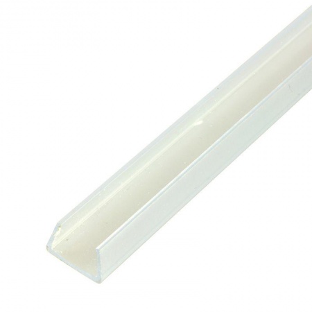Короб прозрачный П-образ. пластик бел. (1м) NEON-NIGHT 104-411 216666