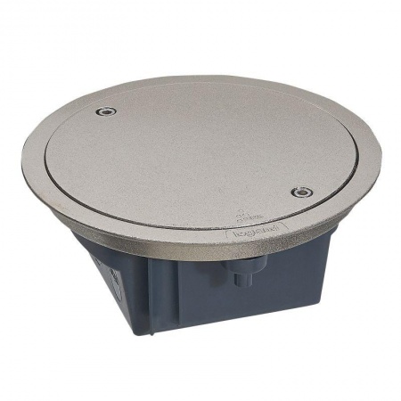 Коробка напольная круглая IP66 со съемной крышкой 4мод. нерж. сталь Leg 088061 460633