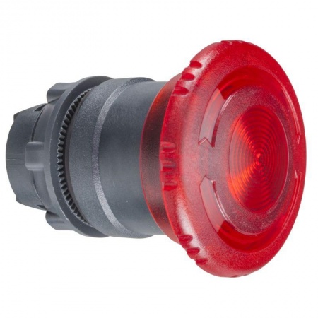 Корпус красной кнопки 22мм с подсветкой с поворотом SchE ZB5AW743 239955