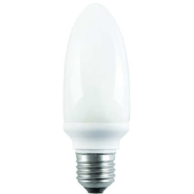 Лампа люминесцентная компакт. КЭЛ-C 11Вт E27 свеча 2700К ПРОМОПАК (уп.6шт) ИЭК LLE60-27-011-2700-S6 261560