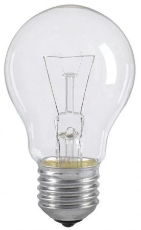 Лампа накаливания A55 60Вт E27 220-230В прозр. ИЭК LN-A55-60-E27-CL 428720