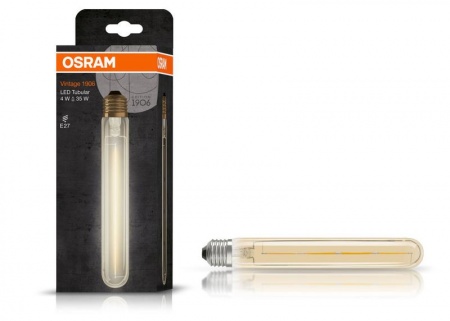 Лампа светодиодная 1906LEDCLF40 4W/824 230В FIL GD E27 FS1 OSRAM 4058075808188 1225267