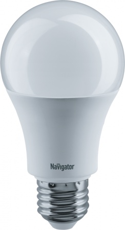 Лампа светодиодная 71 296 NLL-A60-12-230-2.7K-E27 (Standard) 12Вт грушевидная 2700К тепл. бел. E27 900лм 176-264В Navigator 71296 331146