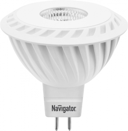 Лампа светодиодная 94 366 NLL-MR16-5-230-4K-GU5.3-60D 5Вт 4000К белый GU5.3 375лм 170-260В Navigator 94366 261496