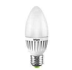 Лампа светодиодная 94 394 NLL-C37-5-230-2.7K-E27-FR 5Вт свеча 2700К тепл. бел. E27 350лм 170-260В Navigator 18307 254772