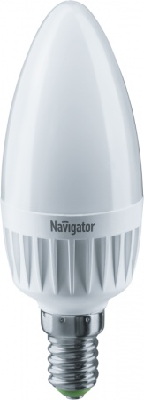 Лампа светодиодная 94 491 NLL-C37-7-230-2.7K-E14-FR 7Вт свеча 2700К тепл. бел. E14 500лм 176-264В Navigator 94491 300226
