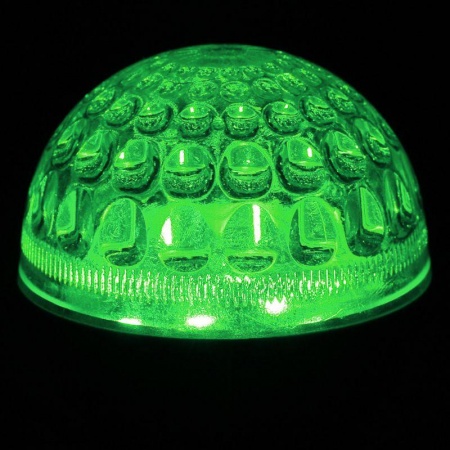 Лампа светодиодная d-50 9LED 5Вт шар E27 420лм 220-240В зел. Neon-Night 405-214 247159