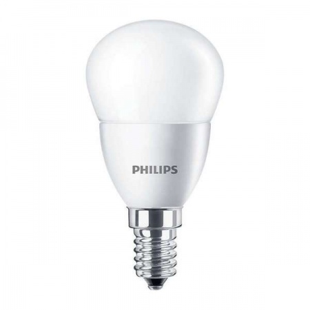 Лампа светодиодная ESS LED Lustre 6.5-60Вт шар E14 827 P48 ND FR мат. Philips 929001811507 / 871869676337700 479036