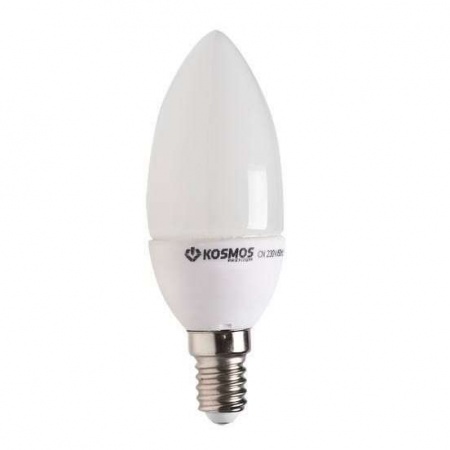 Лампа светодиодная LED KOSMOS premium 3Вт Свеча E27 230В 3000К Космос KLED3wCN230vE2727 277367