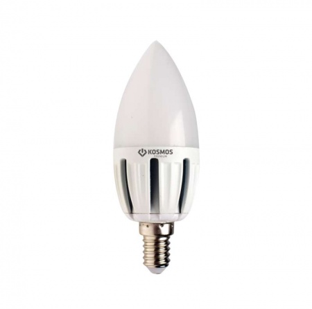Лампа светодиодная LED KOSMOS premium 5Вт Свеча E14 230В 3000К Космос KLED5wCN230vE1427 260622