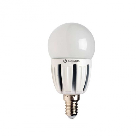 Лампа светодиодная LED KOSMOS premium 5Вт Шар 45мм E27 230В 3000К Космос KLED5wGL45230vE2727 277373
