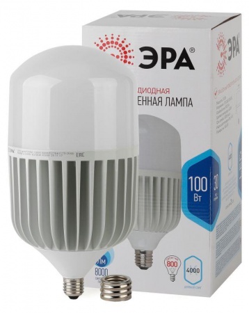 Лампа светодиодная LED smd POWER 100W-4000-E27/E40 ЭРА Б0032089 1231356