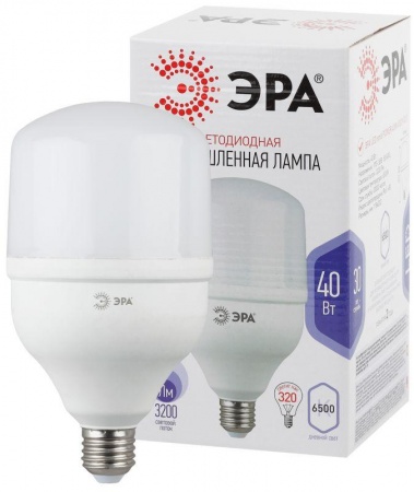 Лампа светодиодная LED smd POWER 40W-6500-E27 ЭРА Б0027006 1231365