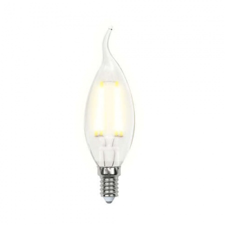 Лампа светодиодная LED-CW35-6Вт/WW/E14/FR PLS02WH картон Uniel UL-00000306 413388