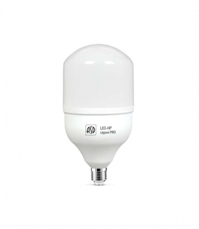 Лампа светодиодная LED-HP-PRO 50Вт 230В E27 с адаптером E40 6500К 4500Лм ASD 4690612011967 468433