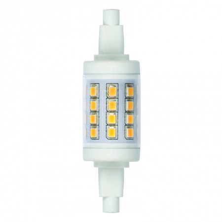 Лампа светодиодная LED-J78-6W/WW/R7s/CL PLZ06WH прозр. теплый бел. свет картон ТМ Uniel UL-00001554 451916