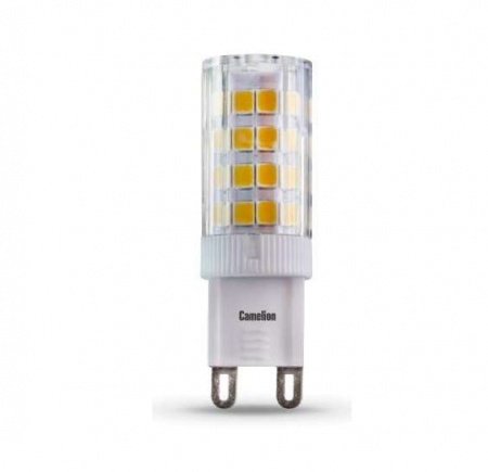 Лампа светодиодная LED4-G9/830/G9 4Вт капсульная 3000К теплый G9 340лм 220В Camelion 12244 419456