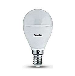 Лампа светодиодная LED7.5-G45/830/E14 7.5Вт шар 3000К тепл. бел. E14 645лм 220-240В Camelion 11941 332992