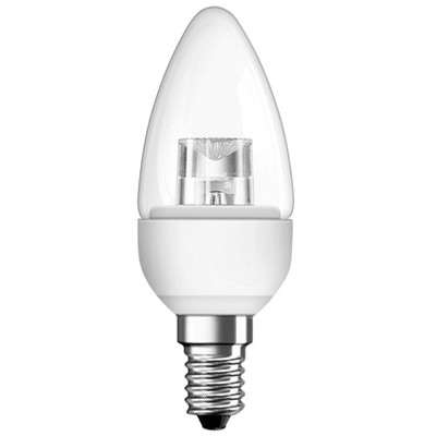 Лампа светодиодная PARATHOM CLASSIC B25 4Вт свеча 2700К тепл. бел. E14 250лм 220В OSRAM 4052899913639 285205