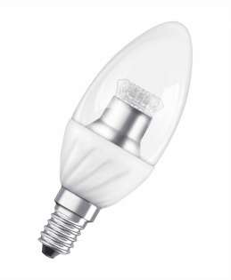 Лампа светодиодная PARATHOM CLASSIC B40 6Вт свеча 2700К тепл. бел. E14 470лм 220-240В OSRAM 4052899911994 285208