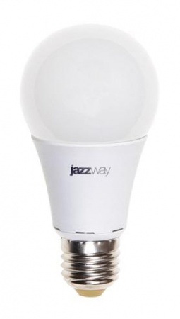 Лампа светодиодная PLED-ECO-A60 7Вт грушевидная 3000К тепл. бел. E27 570лм 230В JazzWay 4690601033178 269035