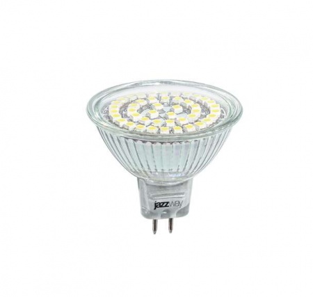 Лампа светодиодная PLED-ECO-JCDR 4Вт 4000К белый GU5.3 240лм 230В JazzWay 4690601029041 295659