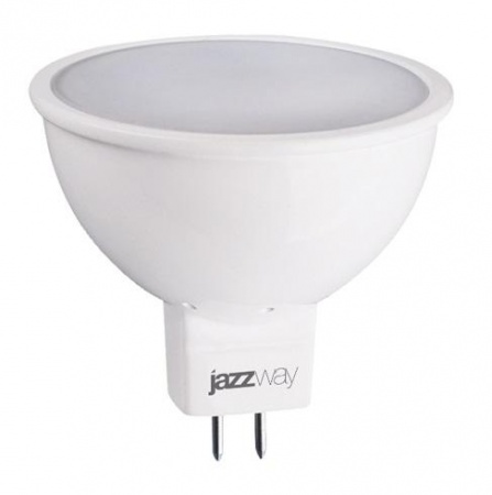 Лампа светодиодная PLED-ECO-JCDR 5Вт 3000К тепл. бел. GU5.3 400лм 220-240В JazzWay 4690601037077 331826