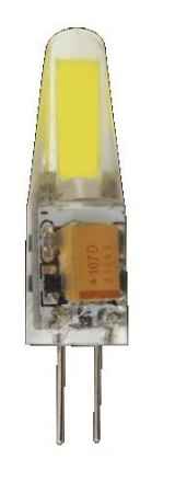 Лампа светодиодная PLED-G4 COB 2.5Вт капсульная 3000К тепл. бел. G4 200лм 12В JazzWay 4897062855749 395301